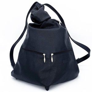 Millie Knot Leather Backpack (Etsy) - NWOT